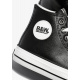 SNEAKERS CAÑA ALTA UNISEX NEGRA B&W BJSH527060-BLACK