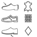 Composición del zapato